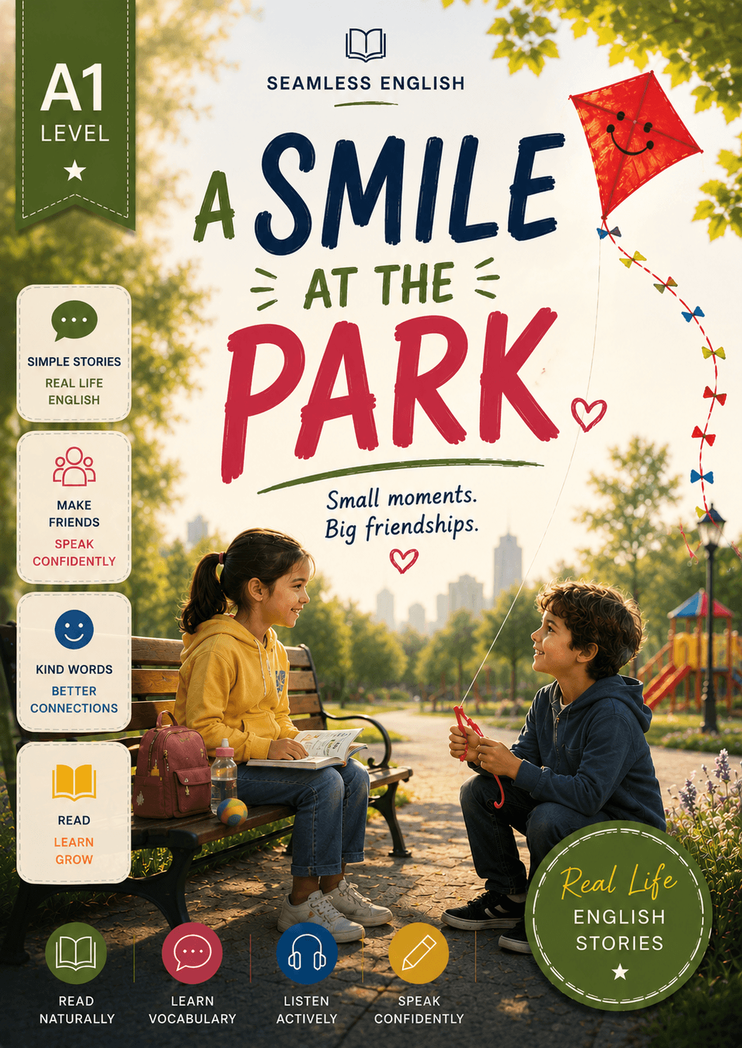 A Smile at the Park kitap kapağı