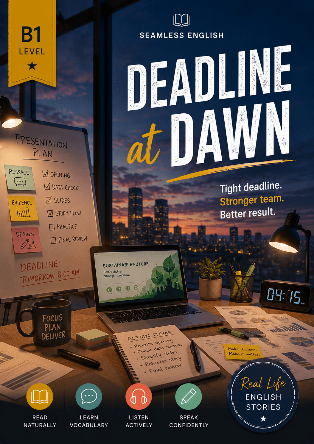 Deadline at Dawn kitap kapağı