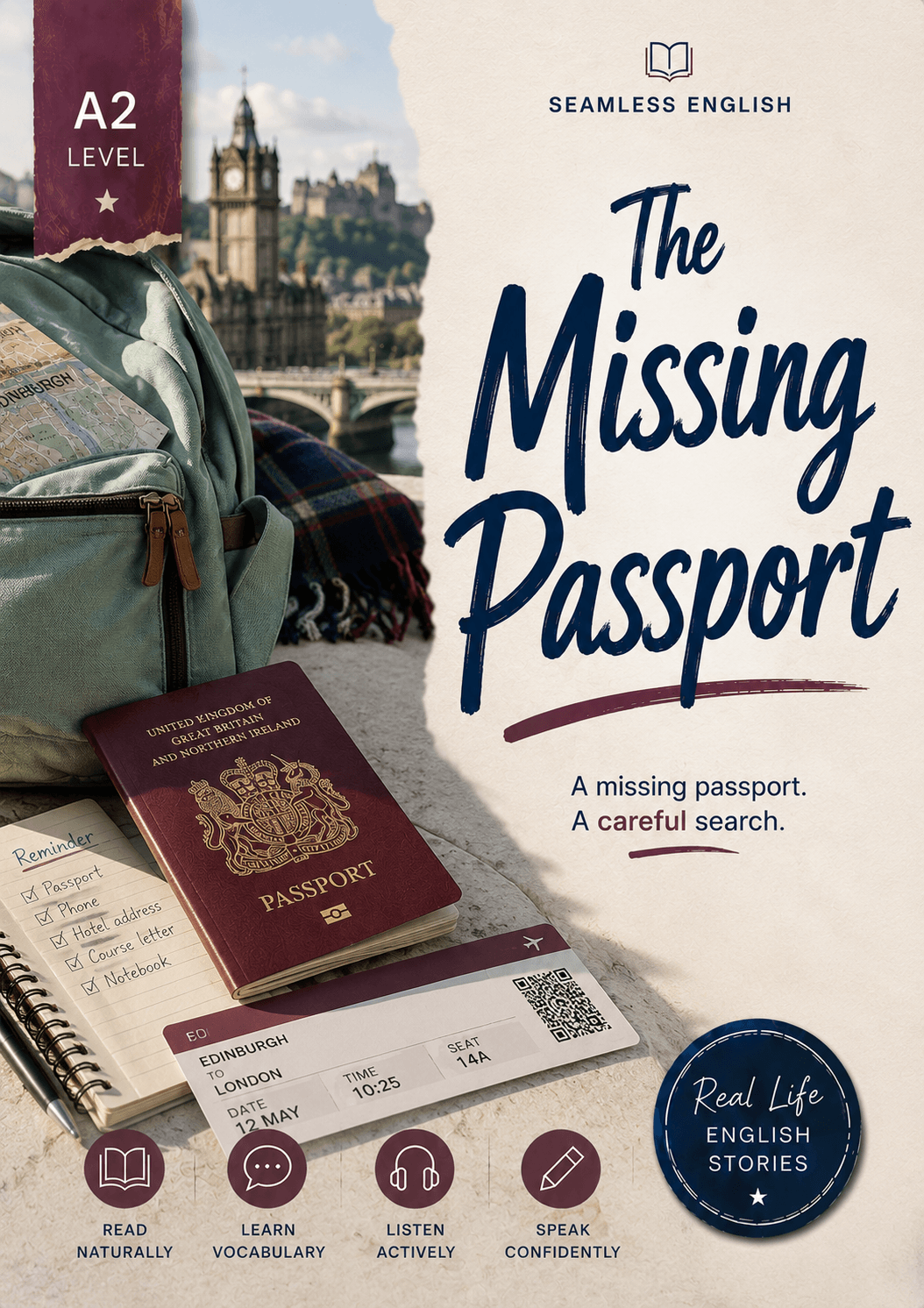The Missing Passport kitap kapağı