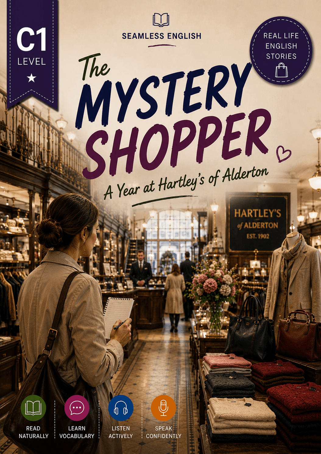 The Mystery Shopper kitap kapağı