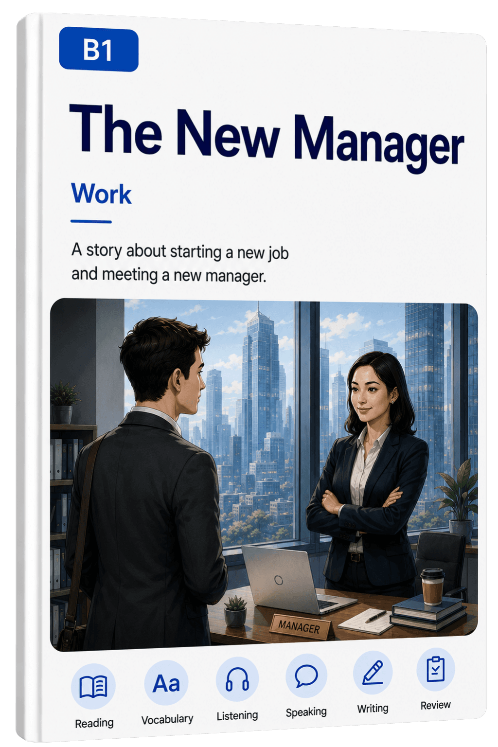 The New Manager kitap kapağı