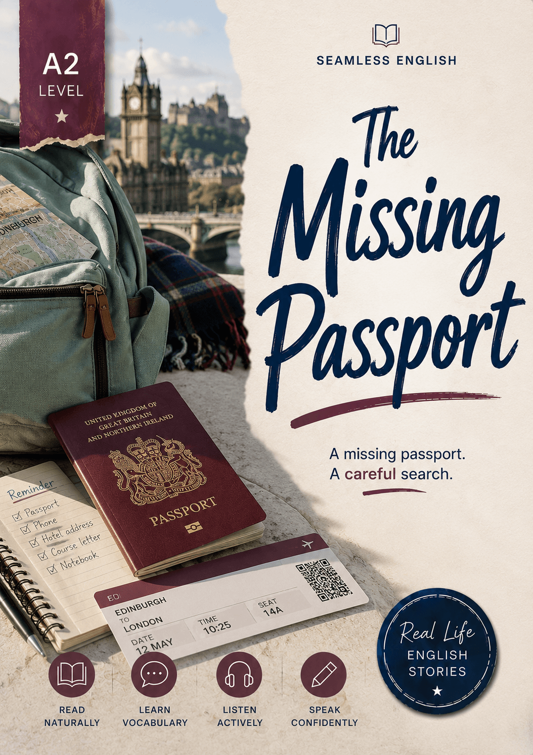 The Missing Passport kitap kapağı