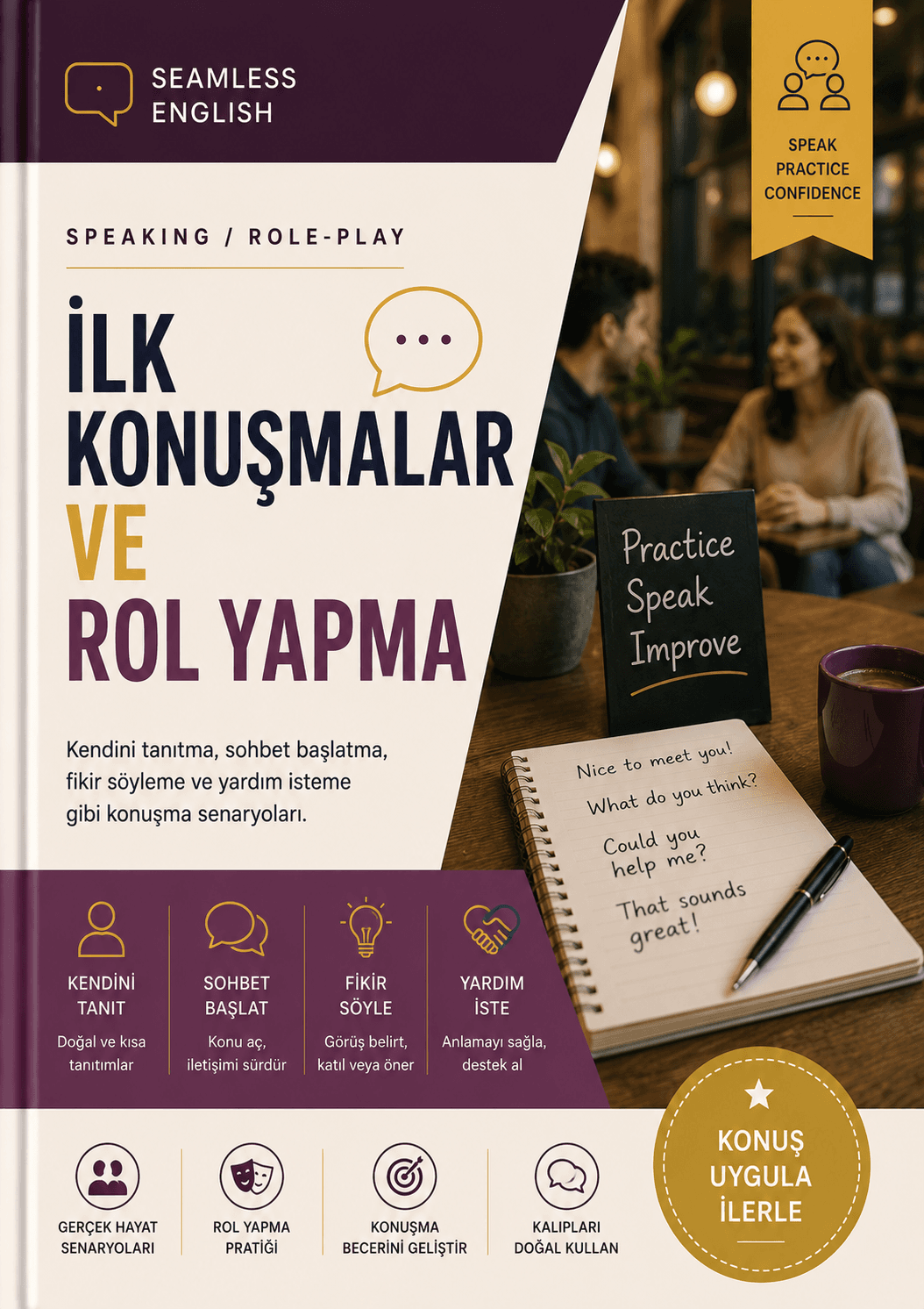 İlk Konuşmalar ve Rol Yapma kitap kapağı
